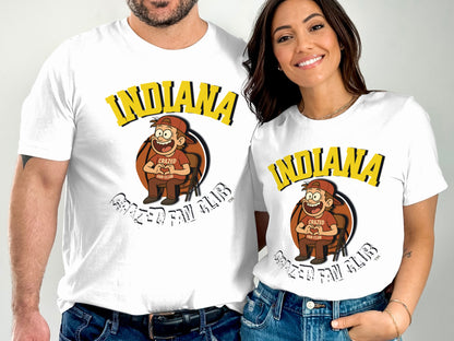 Indiana Crazy Fan Club T-shirt for a Fun Product