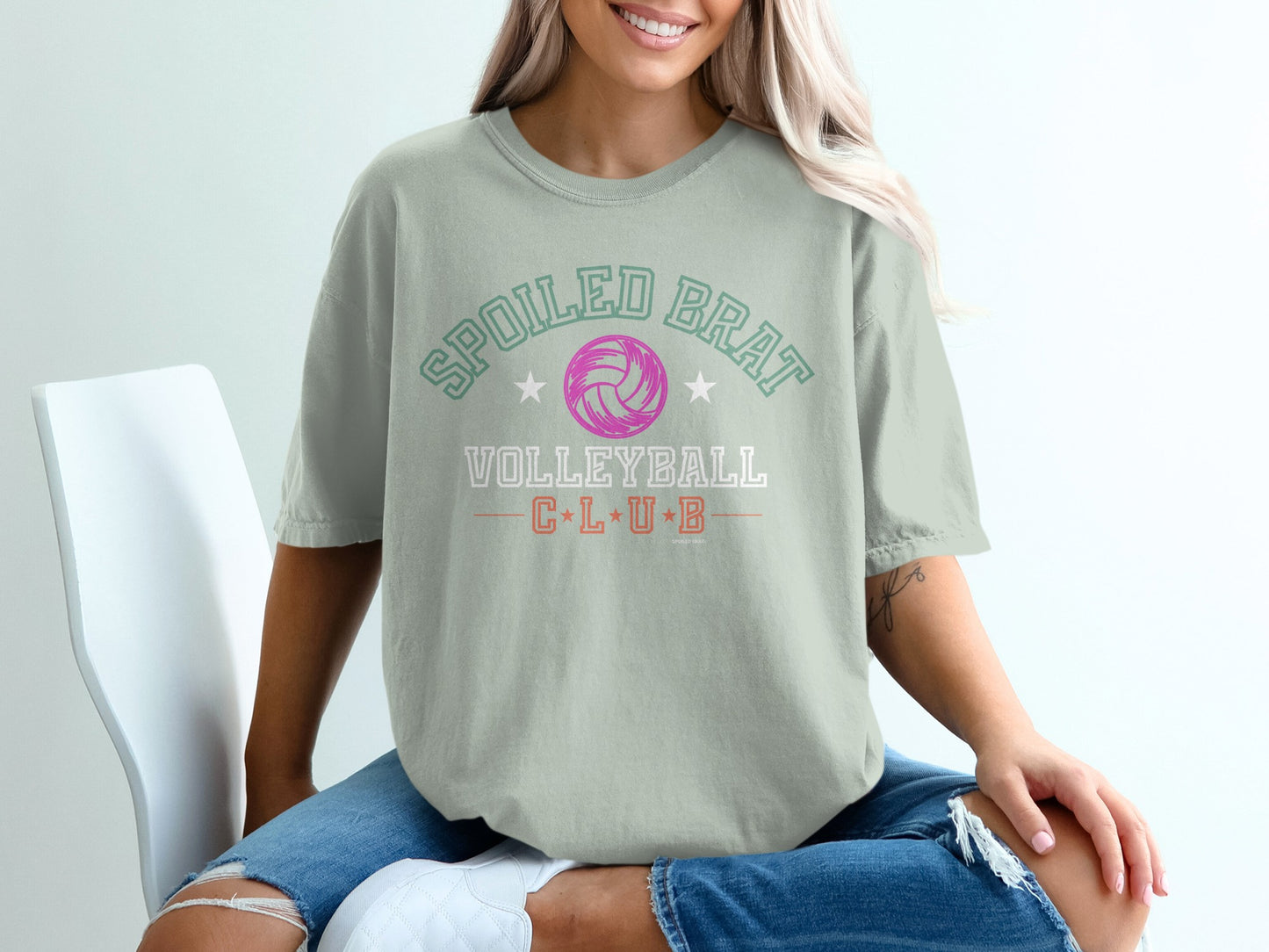 Spoiled Brat Volleyball Club Graphic T-Shirt product type