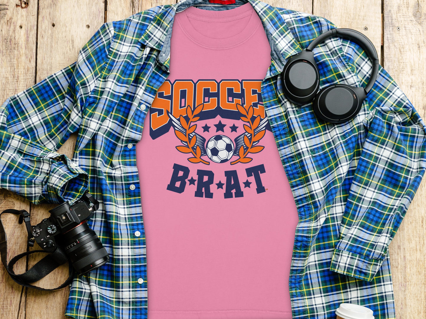 Soccer Brat Graphic T-Shirt for Sports Fans product