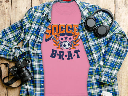 Soccer Brat Graphic T-Shirt for Sports Fans product