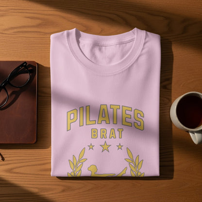 Pilates Brat Graphic Tee Unisex Fashion T-Shirt product