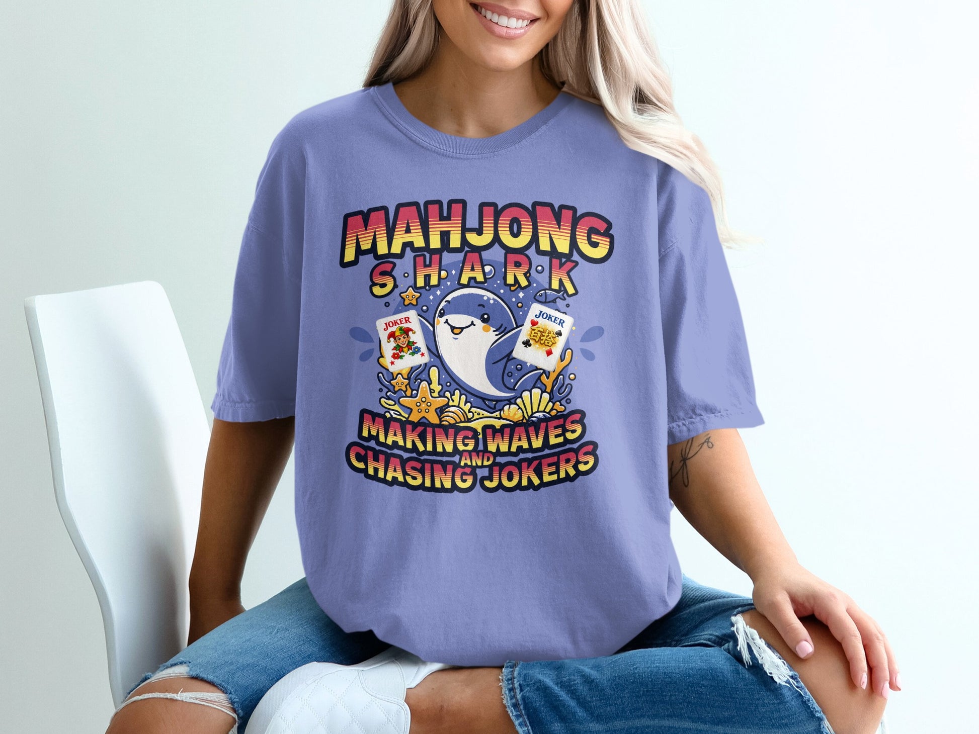 Mahjong Shark Making Waves Chasing AND Jokers product type