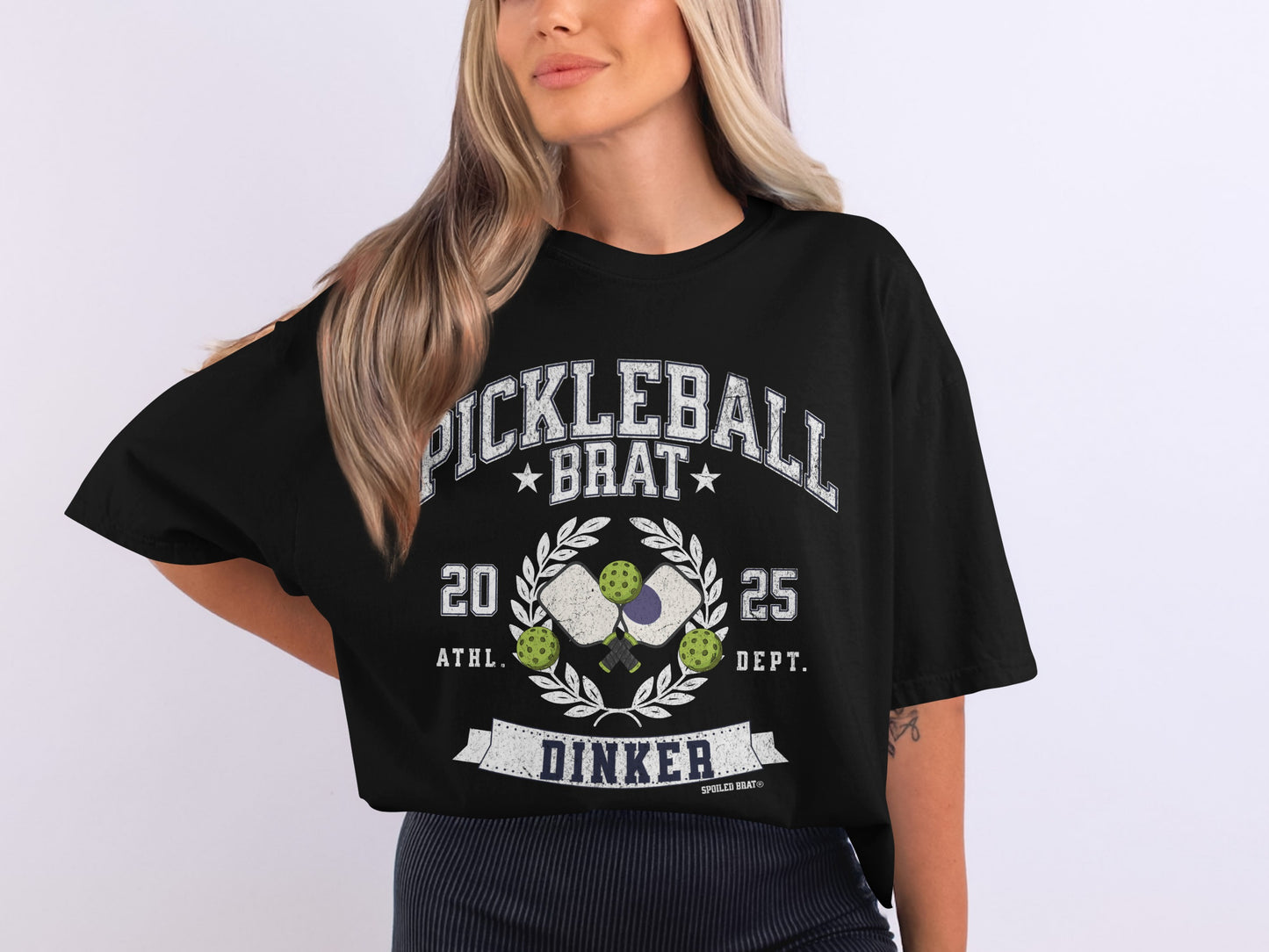 Pickleball Brat Dinker Graphic T-Shirt product