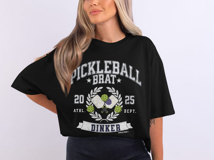Pickleball Brat Dinker Graphic T-Shirt product