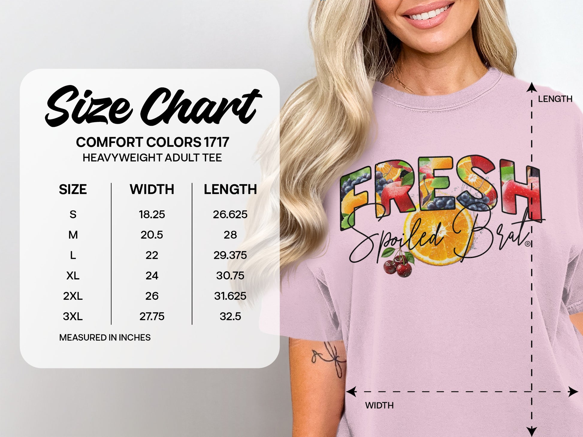 Fresh Spoiled Brat Graphic Tee Shirt product type