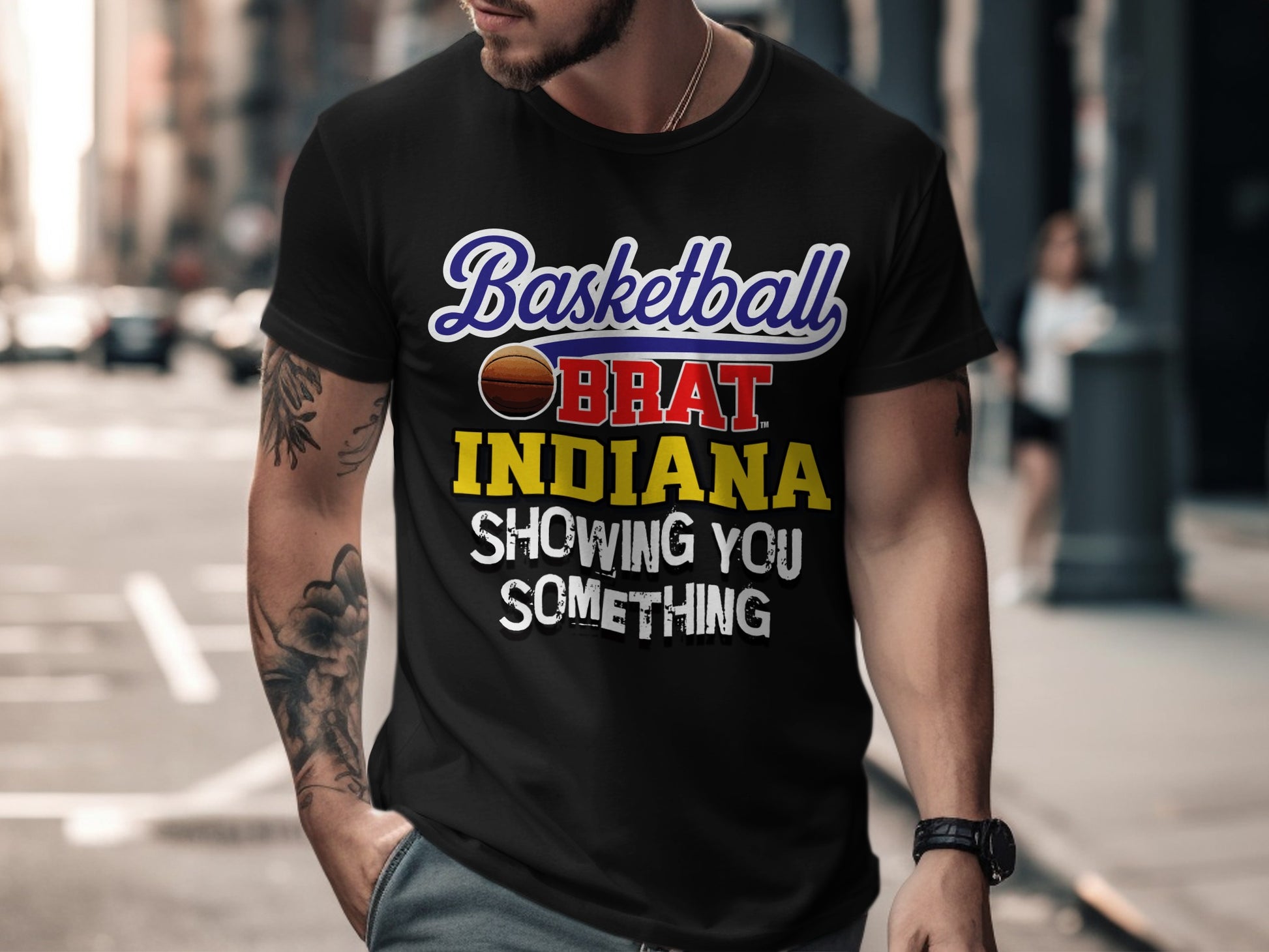 Basketball Brat Indiana Showing You Something product type