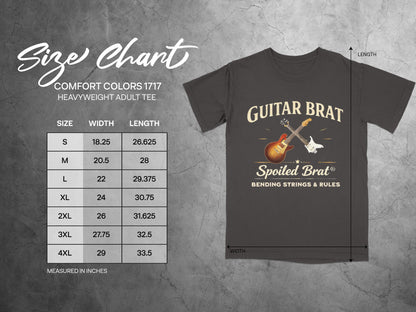 Guitar Brat Bending Strings and Rules T-Shirt