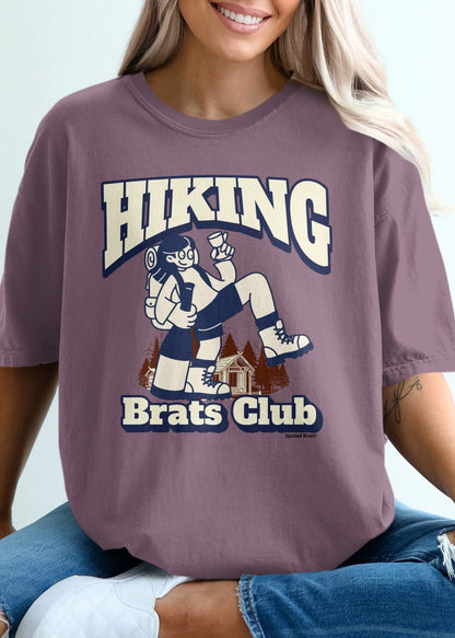 Hiking Brats Club Graphic T-Shirt Casual Wear