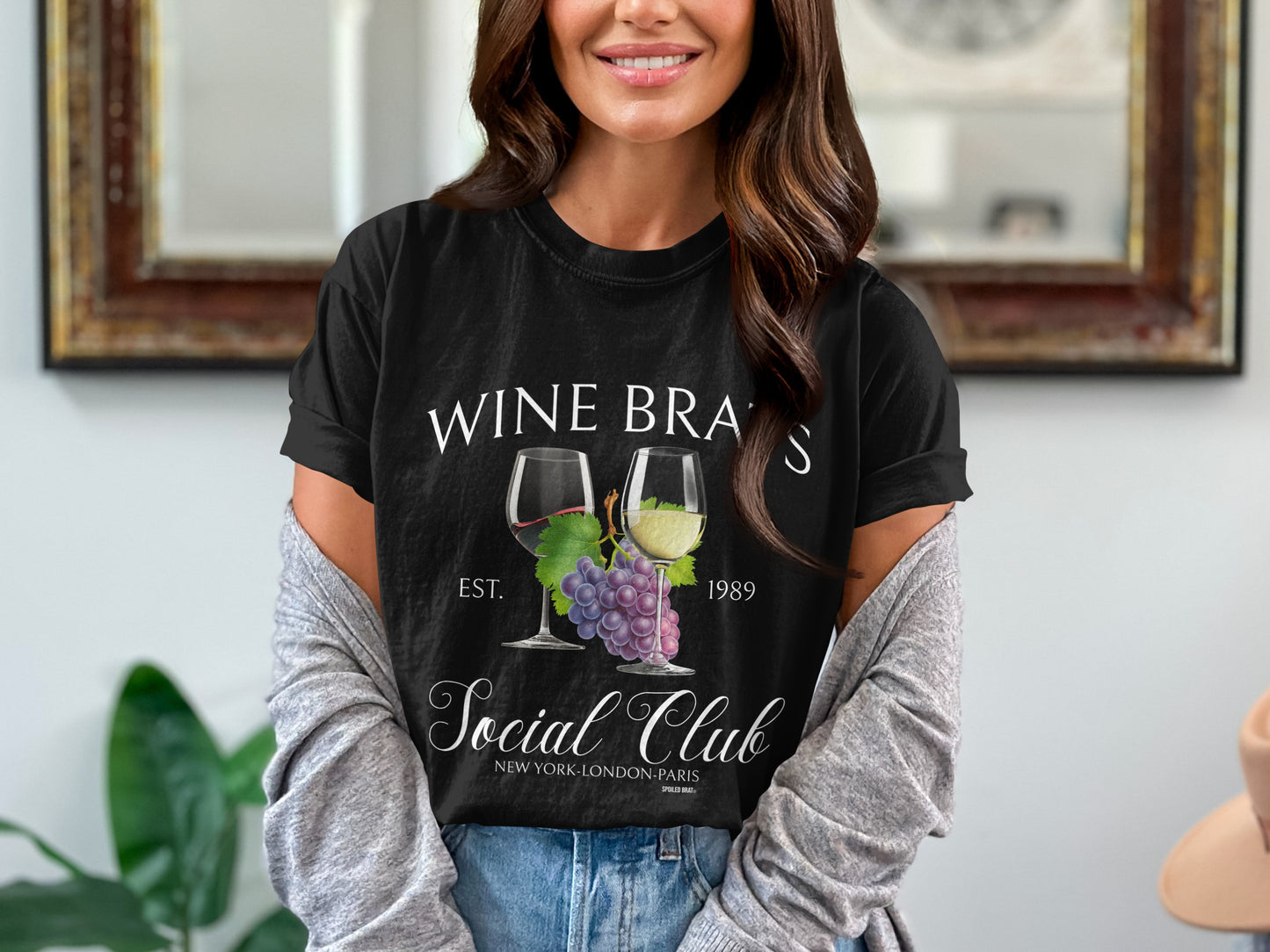 Wine Brats Social Club Est 1989 T-shirt product type