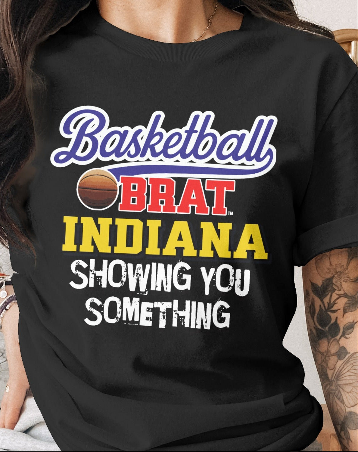 Basketball Brat Indiana Showing You Something product type