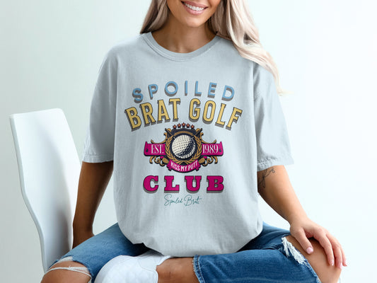 Spoiled Brat Golf Club Graphic Tee Shirt product type