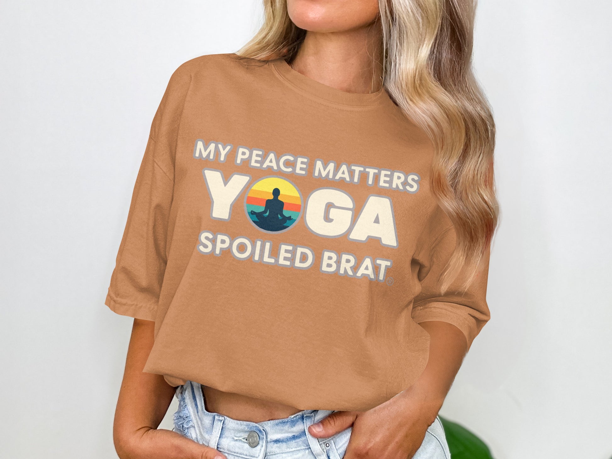 My Peace Matters Yoga Spoiled Brat T-shirt Product