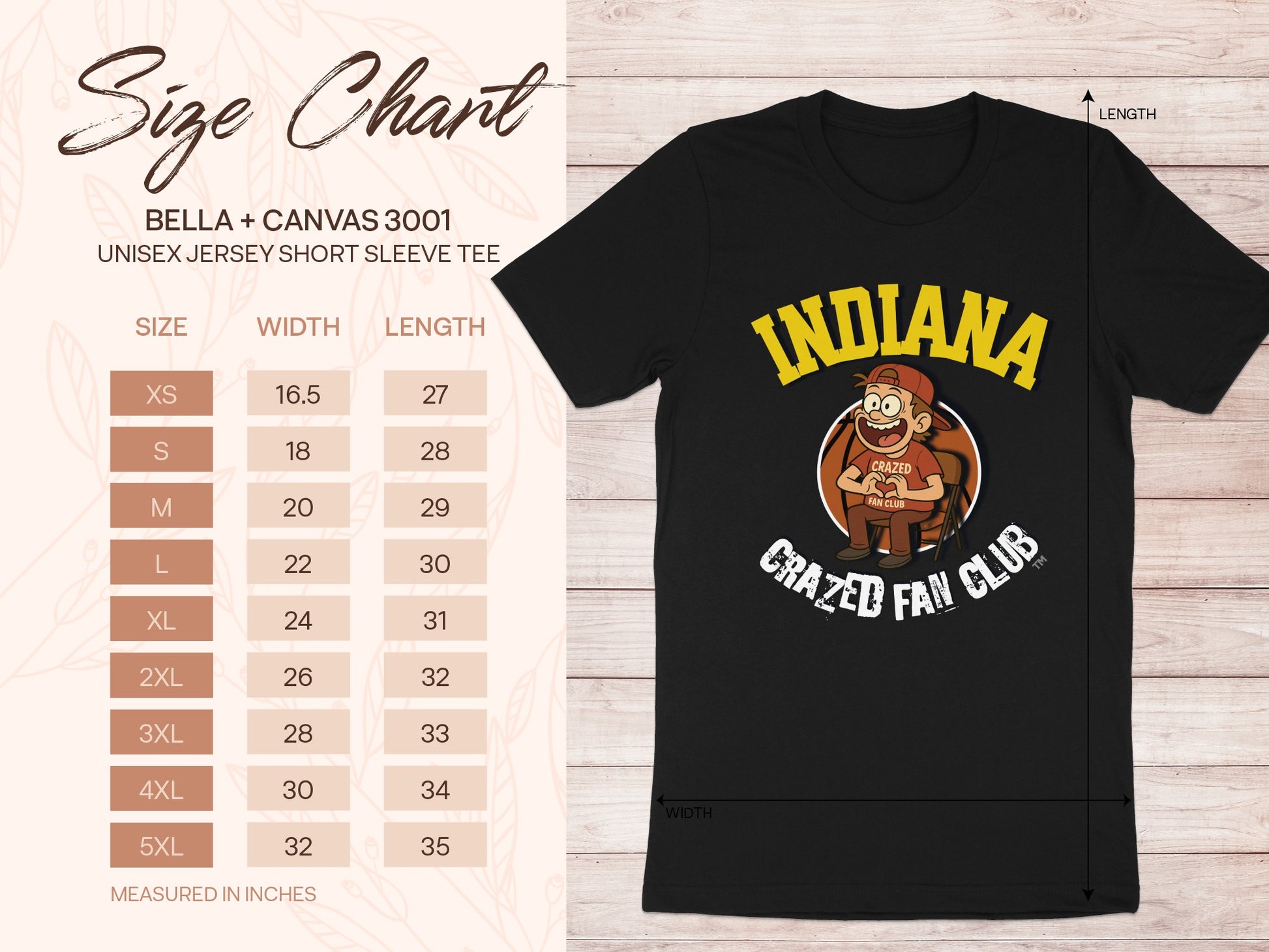 Indiana Crazed Fan Club Short Sleeve Tee product