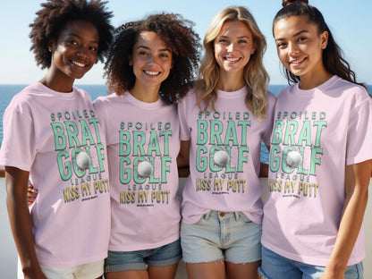 Spoiled Brat Golf League Kiss My Putt T-shirt product