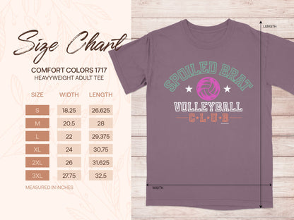 Spoiled Brat Volleyball Club Graphic Tee product