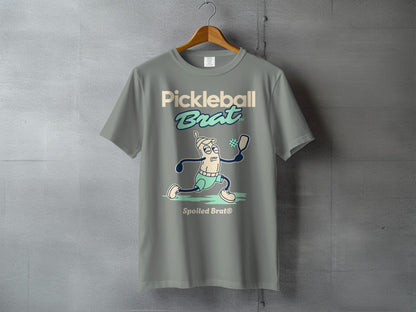 Pickleball Brat Spoiled Brat Graphic T-Shirt