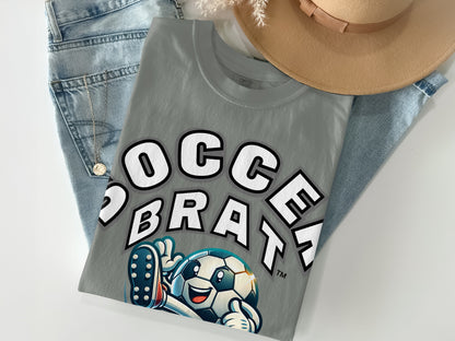 Soccer Brat Graphic T-Shirt for Sports Enthusiasts