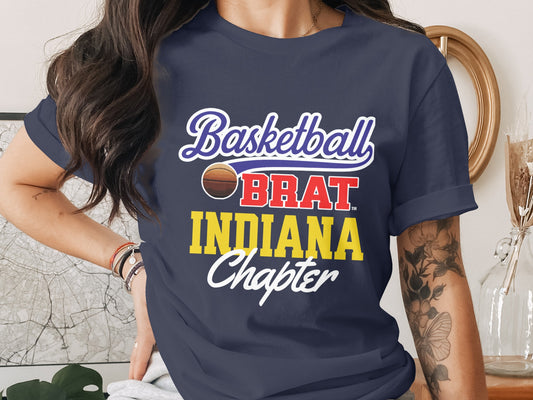 Basketball Brat Indiana Chapter Graphic T-shirt product type