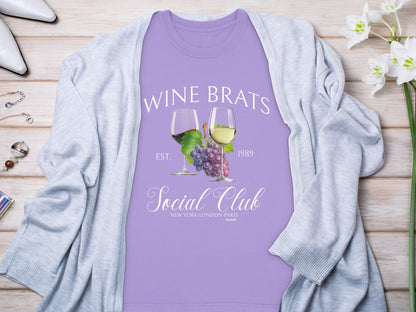 Wine Brats Social Club Hoodie Casual Wear Product