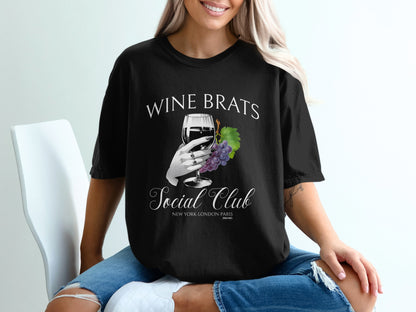 Wine Brats Social Club Graphic Tee Shirt product