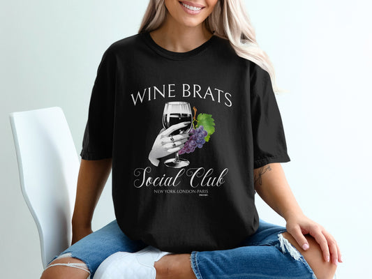 Wine Brats Social Club Graphic Tee Shirt product