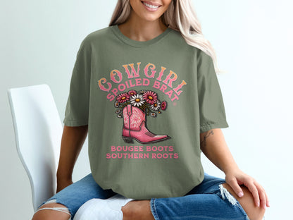 Cowgirl Spoiled Brat Bougee Boots Southern Roots product type