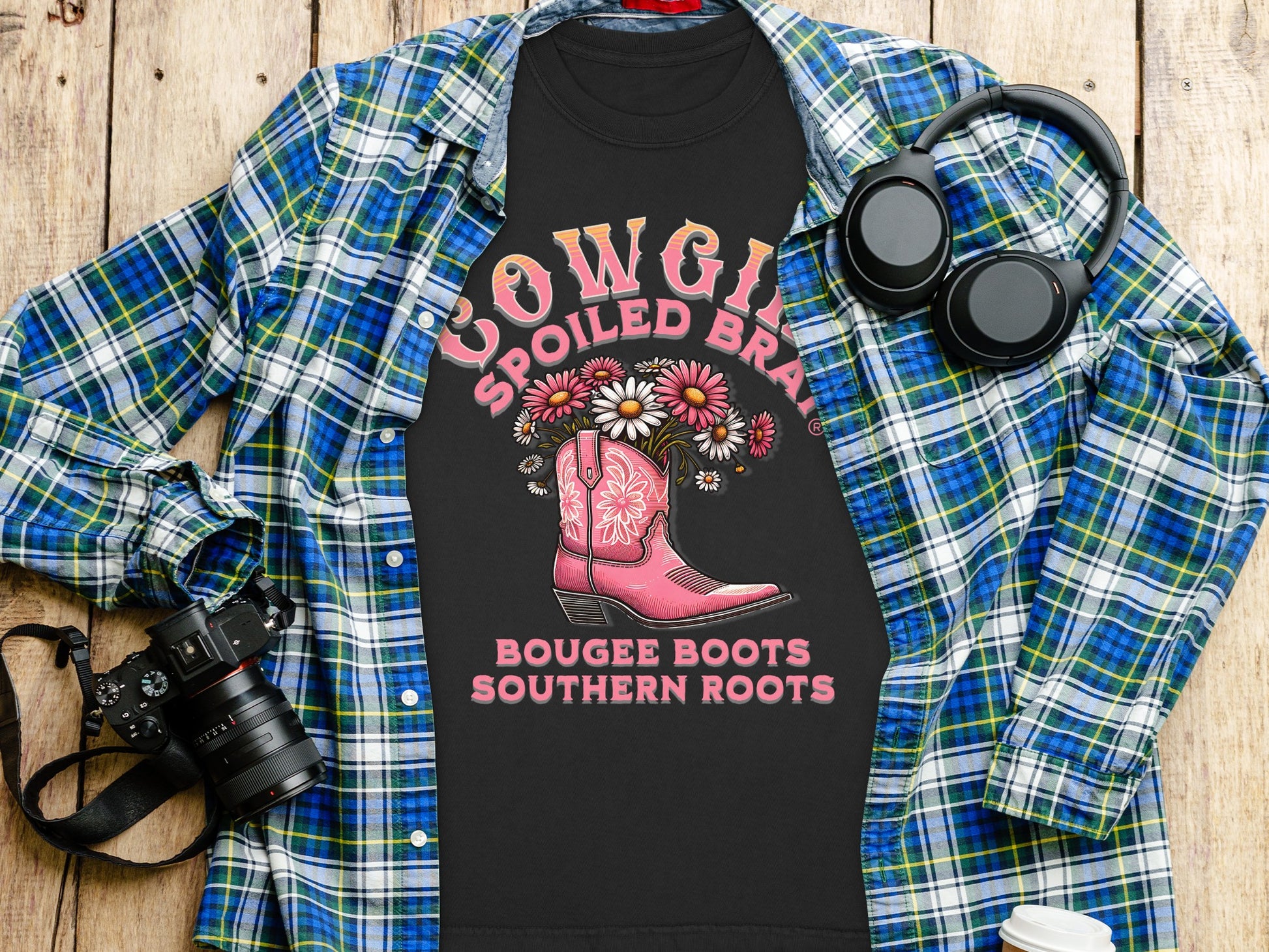 Cowgirl Spoiled Brat Bougee Boots Southern Roots product