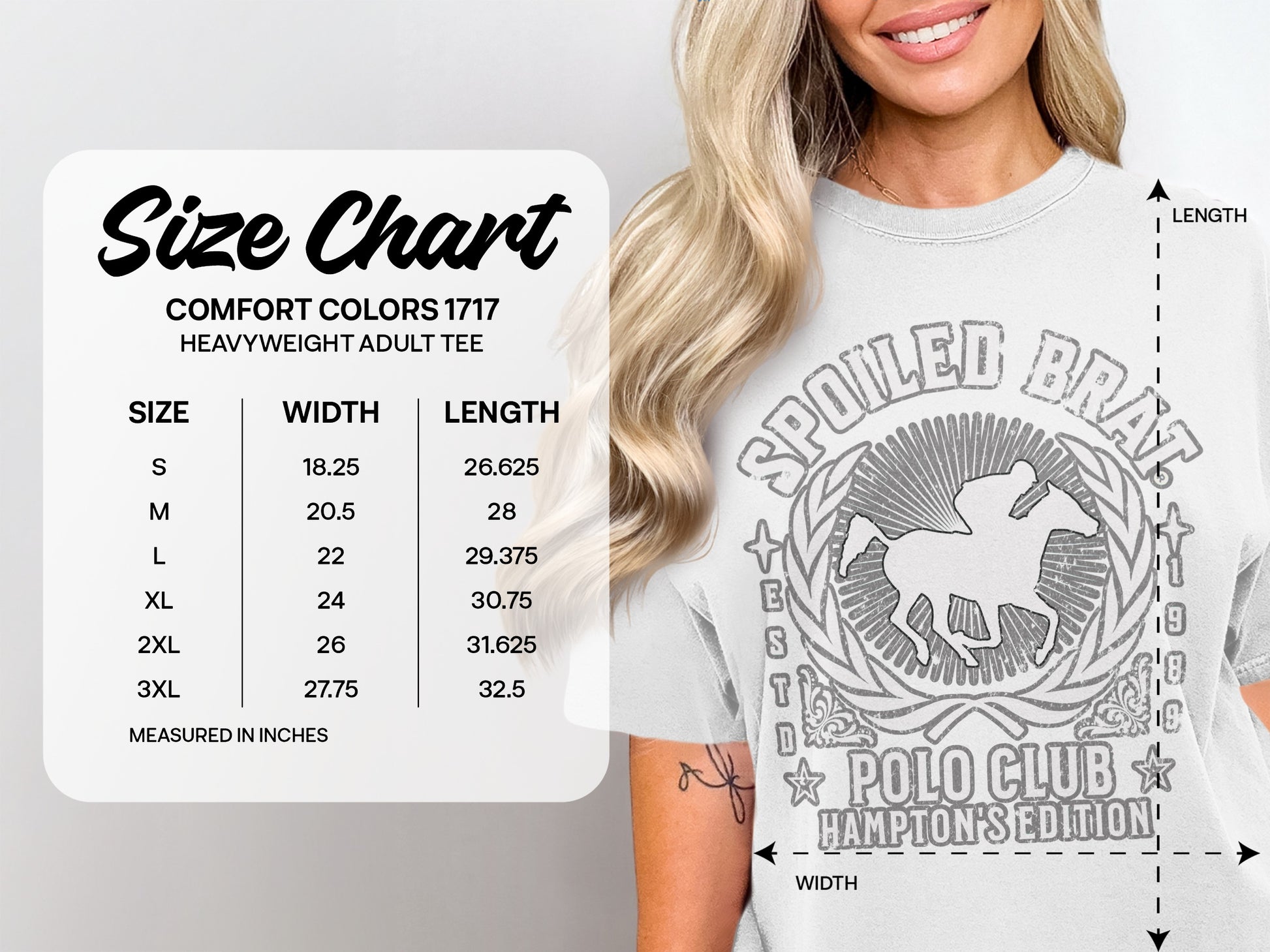 Spoiled Brat Polo Club Design Tee product type