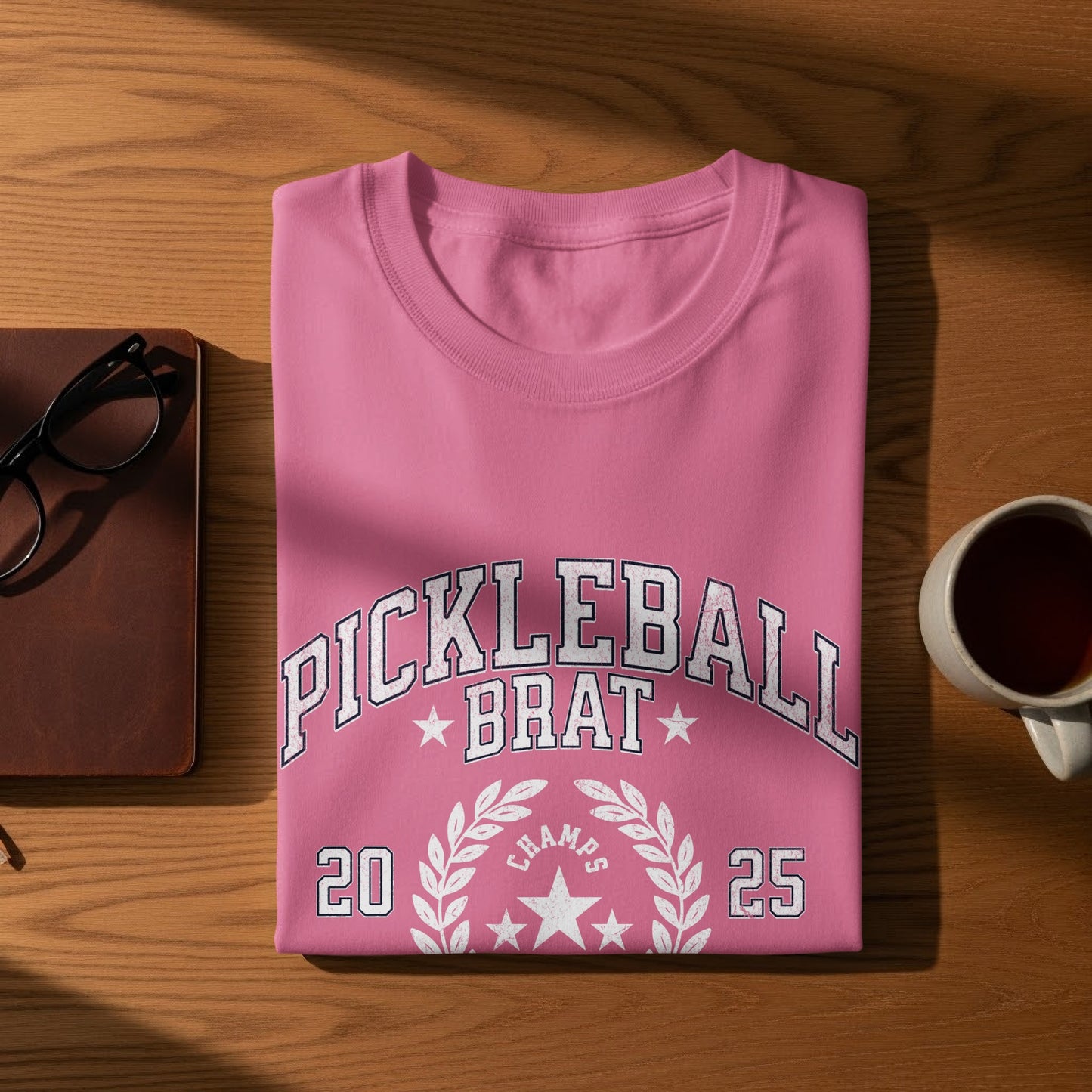 Pickleball Brat Champs 2025 Graphic T-Shirt product