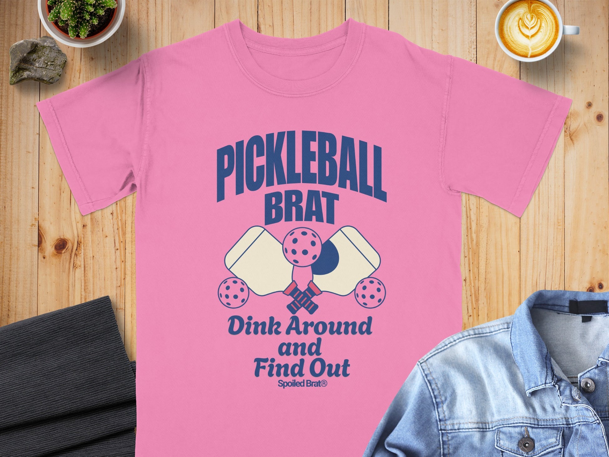 Pickleball Brat Dink Around and Find Out T-shirt