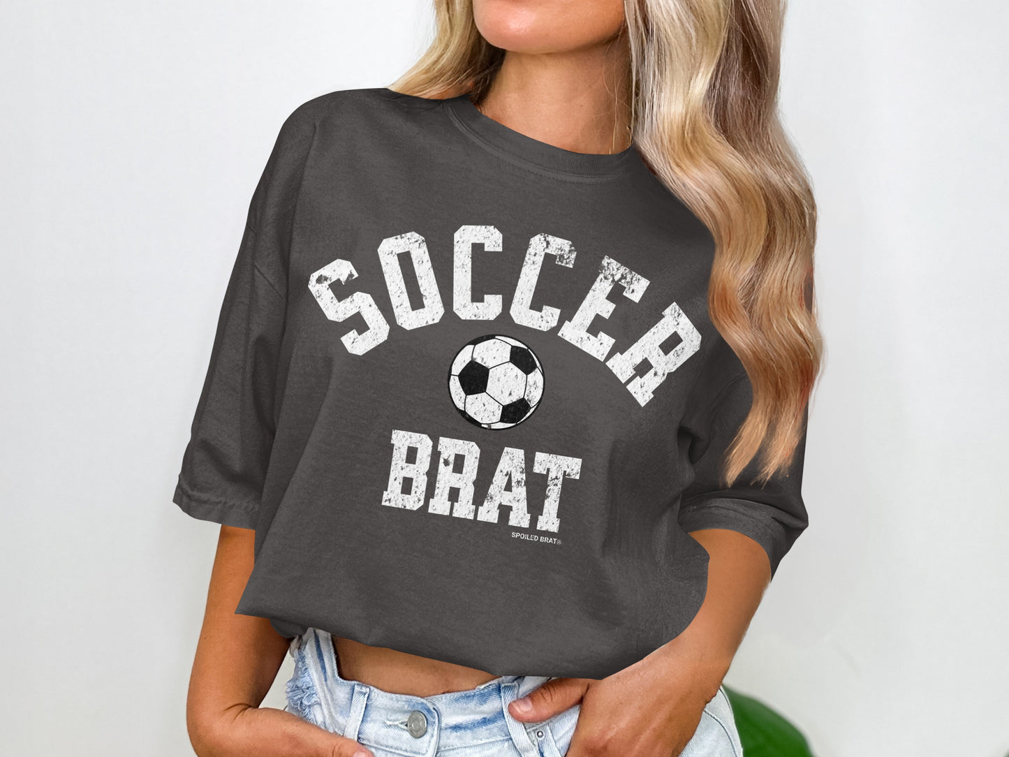 Soccer Brat Graphic Tee perfect for Game Day