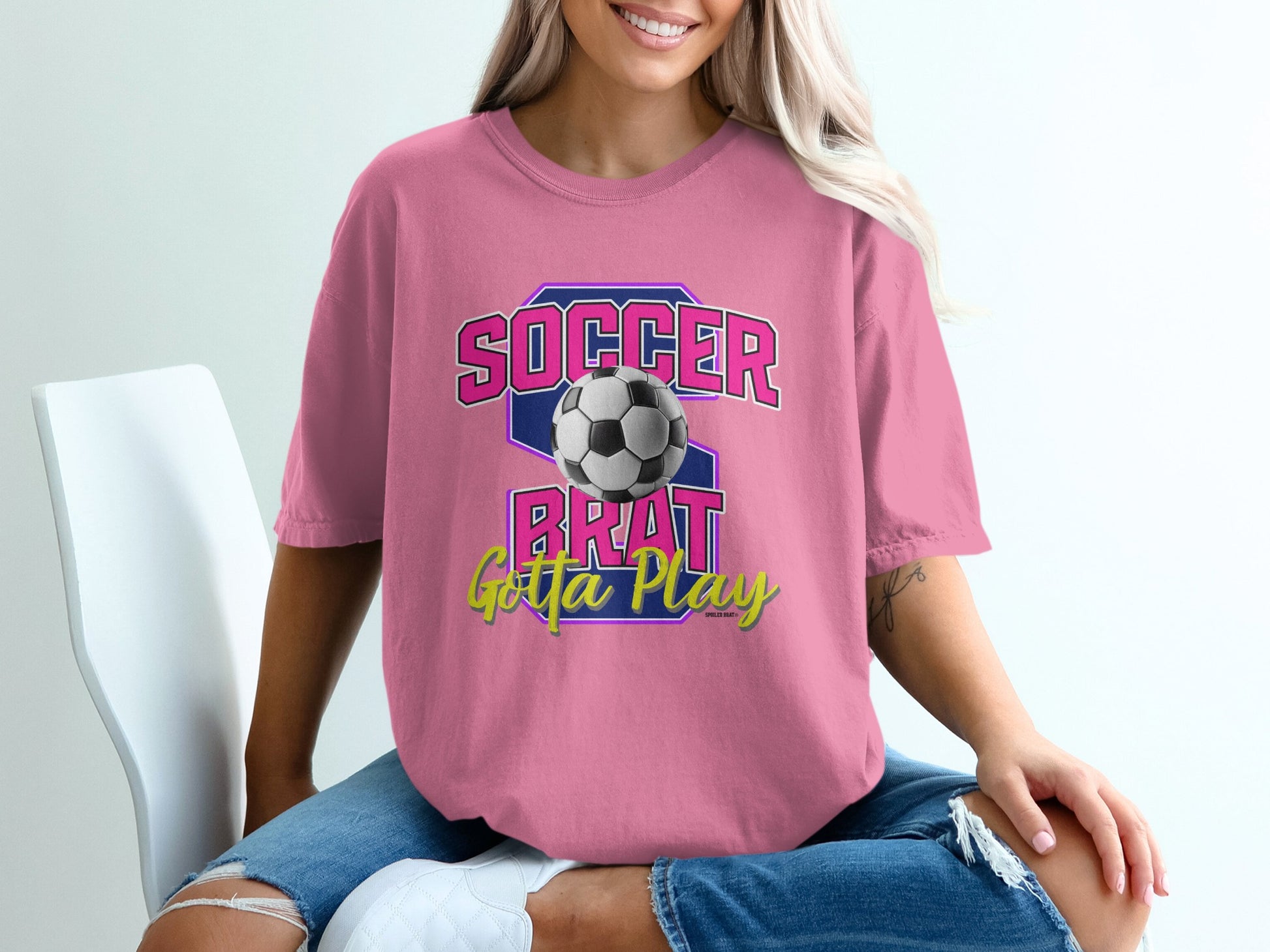 Soccer Brat Gotta Play Stylish Graphic T-shirt product