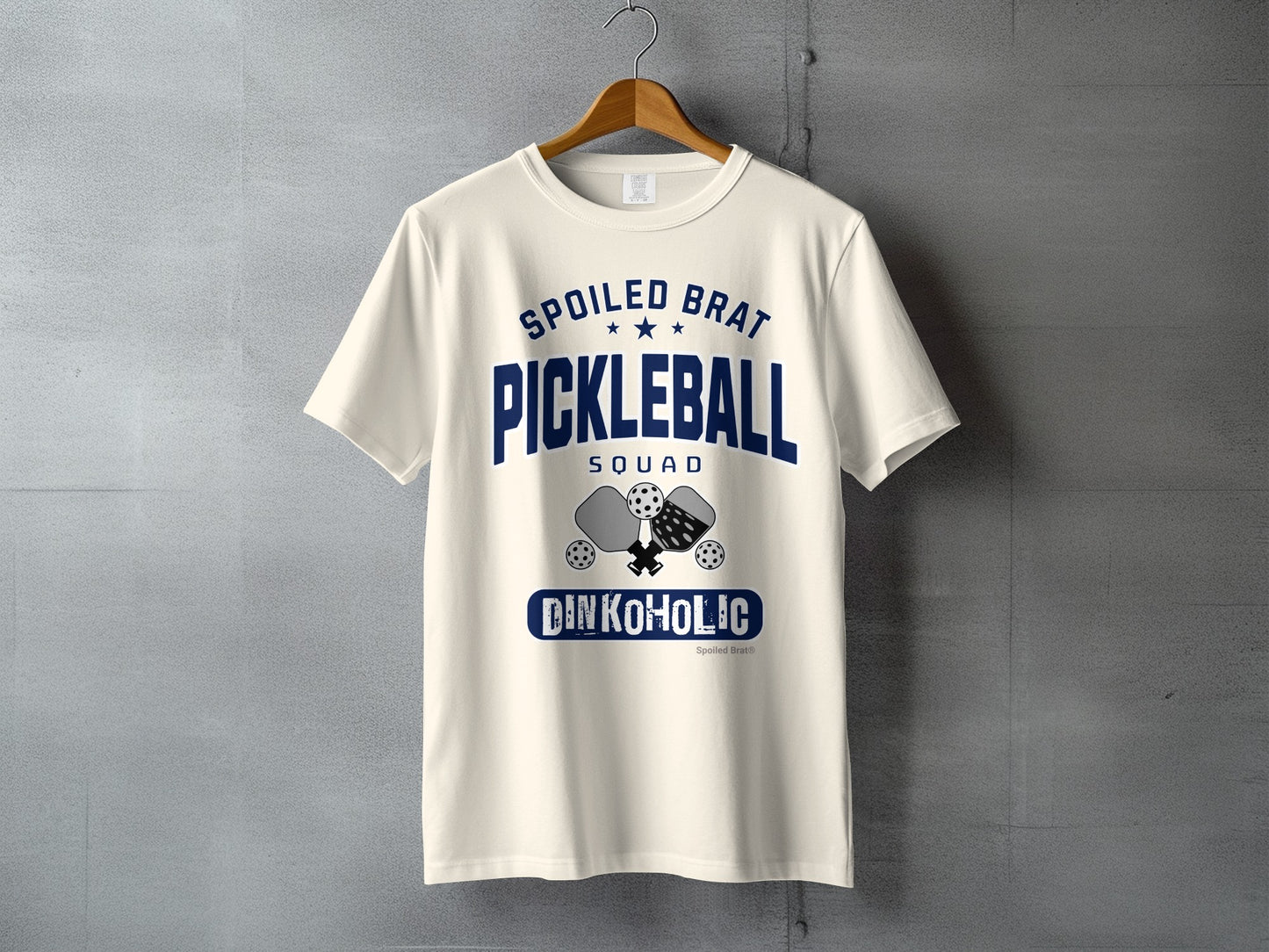 Spoiled Brat Pickleball Squad Dinkoholic T-Shirt