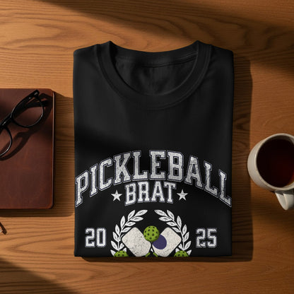 Pickleball Brat 2025 Graphic Tee shirt product type