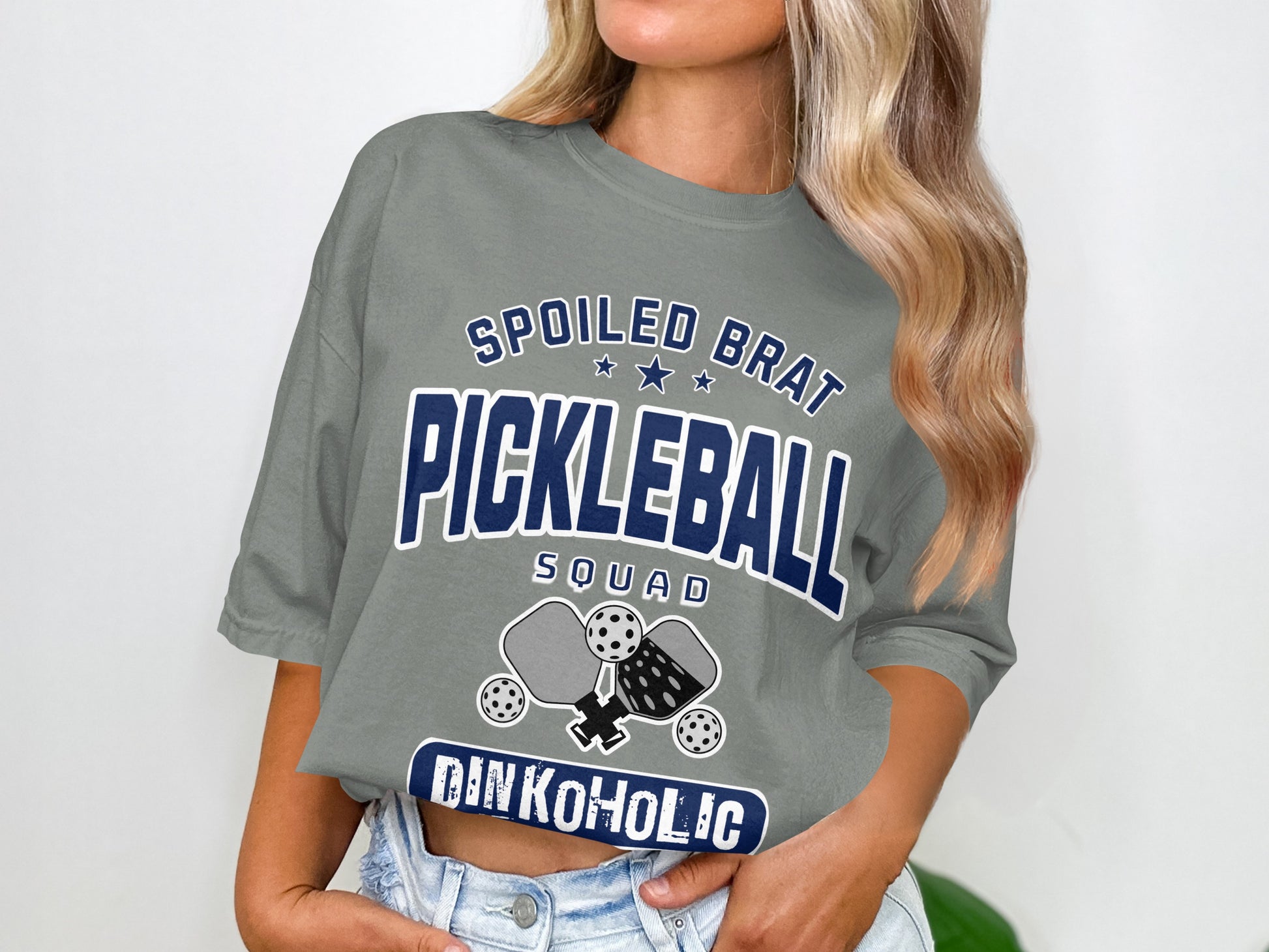 Spoiled Brat Pickleball Squad Dinkoholic T-Shirt