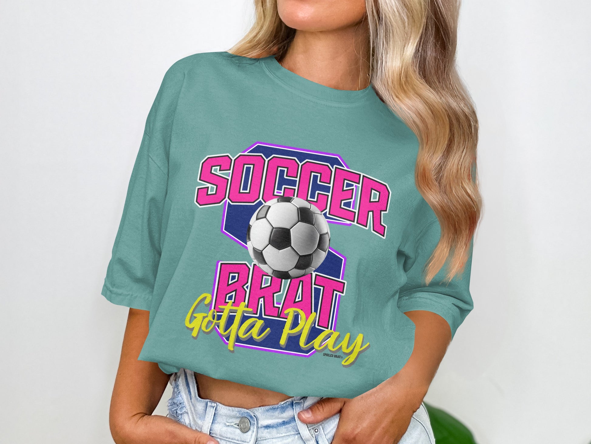 Soccer Brat Gotta Play Casual Graphic Shirt product