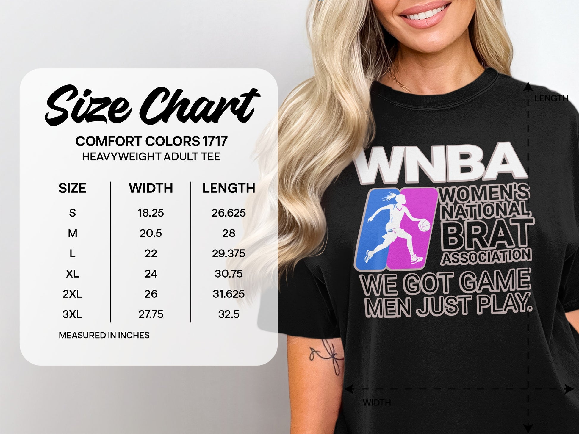 WNBA Womens National Brat Associate Mens Shirt product