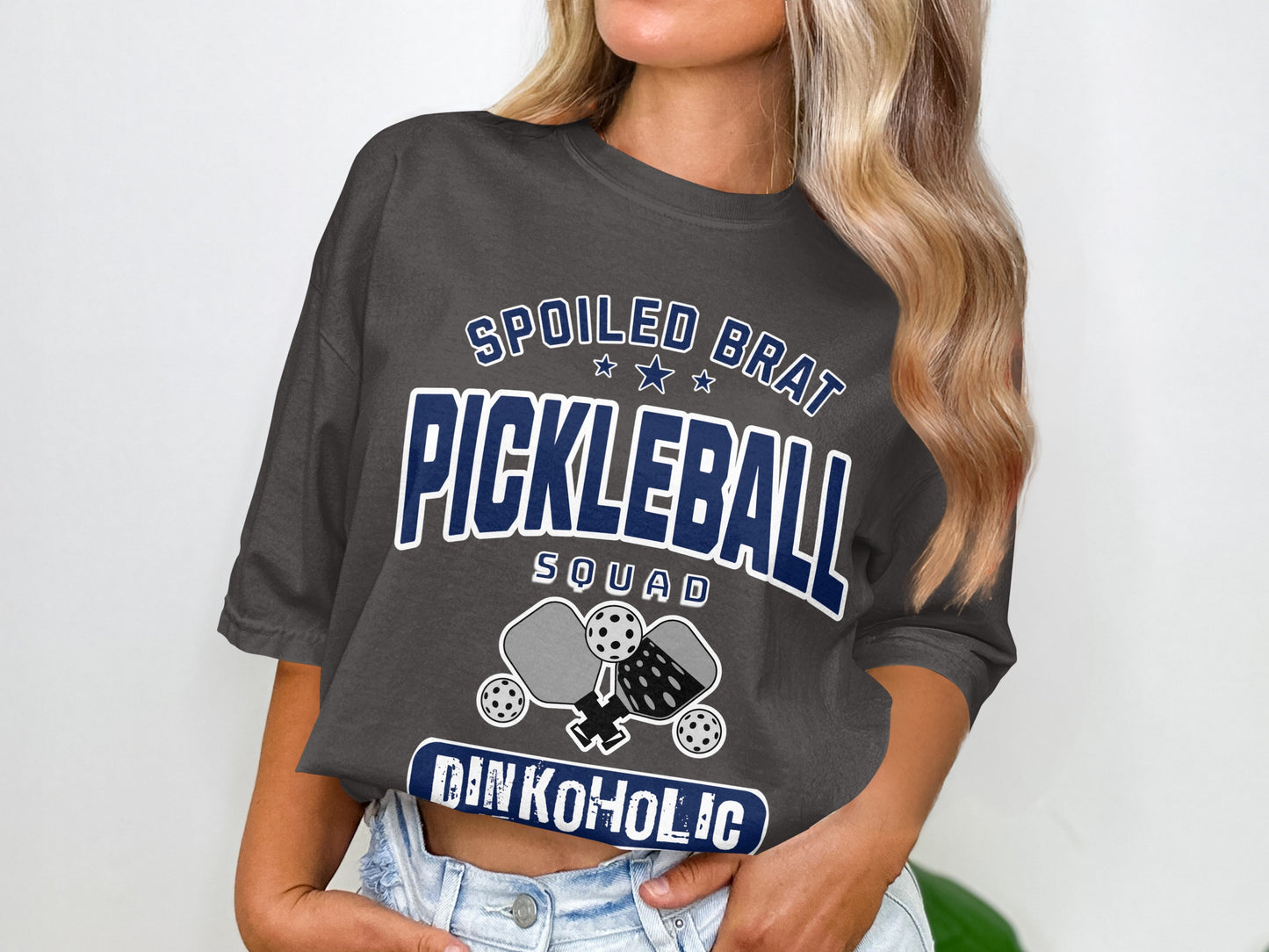 Spoiled Brat Pickleball Squad Dinkoholic T-shirt