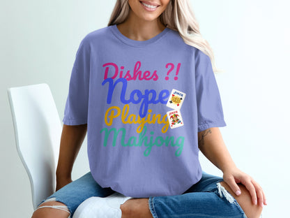 Dishes ?! Nope Playing Mahjong Joker Cards product type