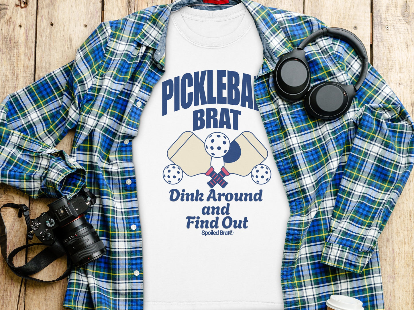 PICKLEBALL BRAT Dink Around And Find Out Graphic Tee