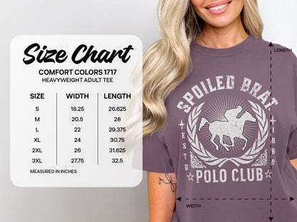 Spoiled Brat Polo Club Graphic Tee product type