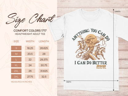 Anything You Can Do I Can Do Better Adult Tee product