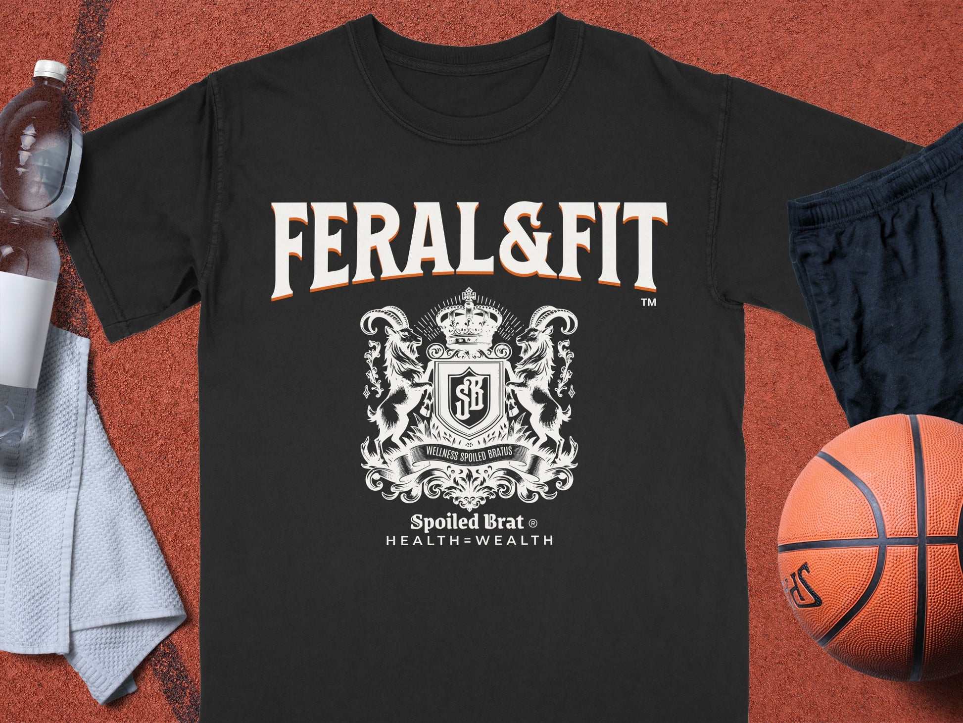 Feral and Fit Spoiled Brat Health Wealth T-shirt product