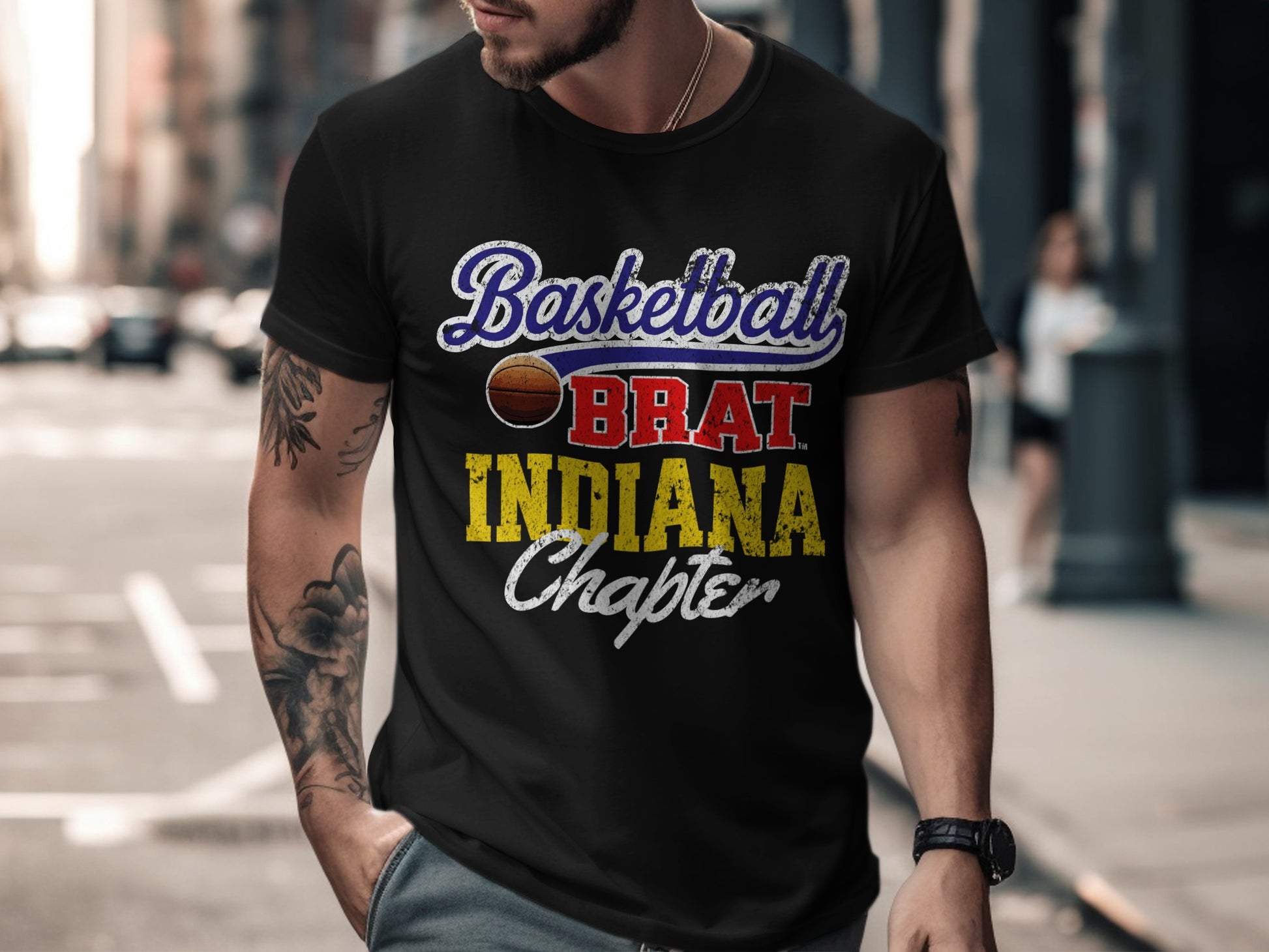 Basketball Brat Indiana Chapter Shirt product