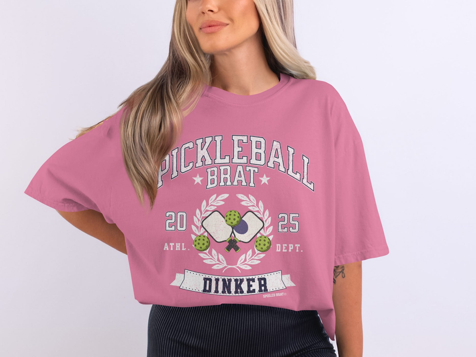 Pickleball Brat Dinker 2025 Athletic Graphic T-Shirt product