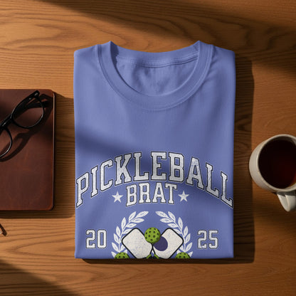 Pickleball Brat 2025 Graphic Tee Shirt product type