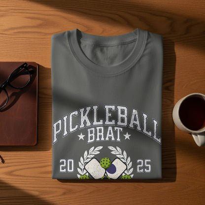 Pickleball Brat Vintage 2025 Graphic Tee product type