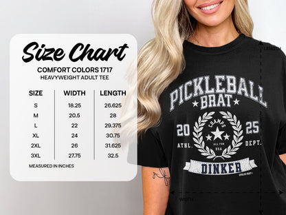Pickleball Brat Dinker Graphic Comfort Adult Tee product
