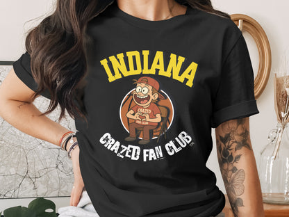 Indiana Crazed Fan Club Enthusiast Graphic Shirt product