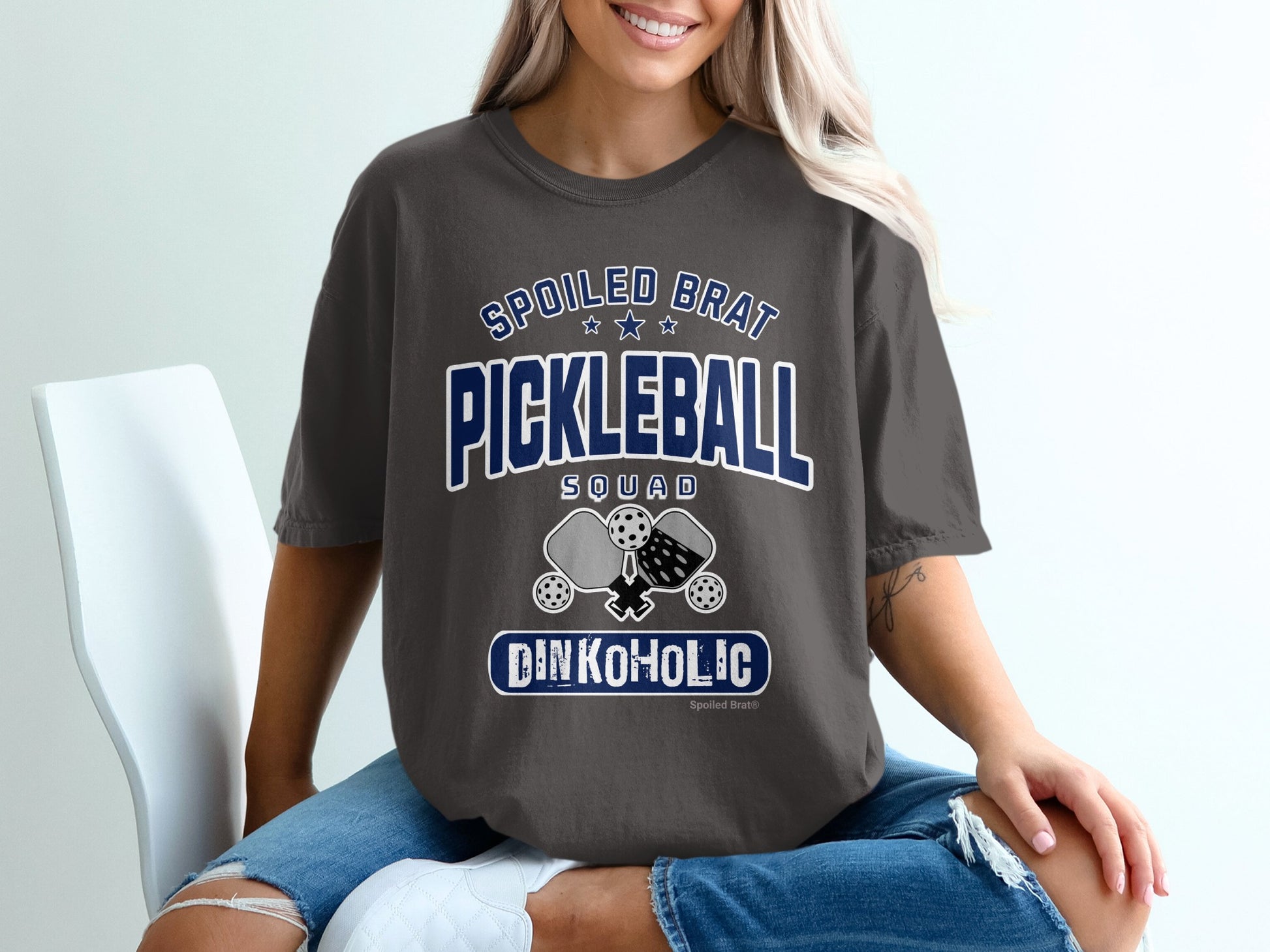 Spoiled Brat Pickleball Squad Dinkoholic T-shirt